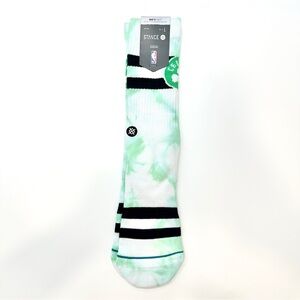 Stance Men's Mint Tie-Dye Crew Socks